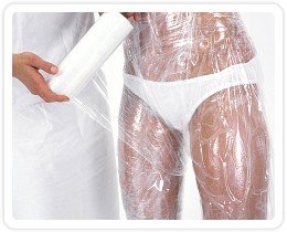 Kompressziós tekercselést végezzünk, hogy a hatóanyag bepréselődjön a szövetekbe.